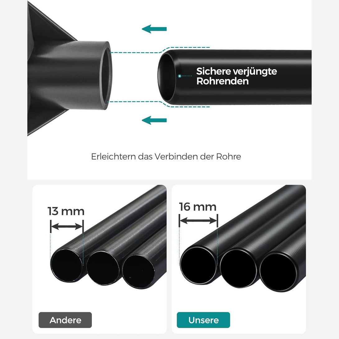 Szövet szekrény, összecsukható szekrény ruhatartóval, sötétkék-VASBÚTOR