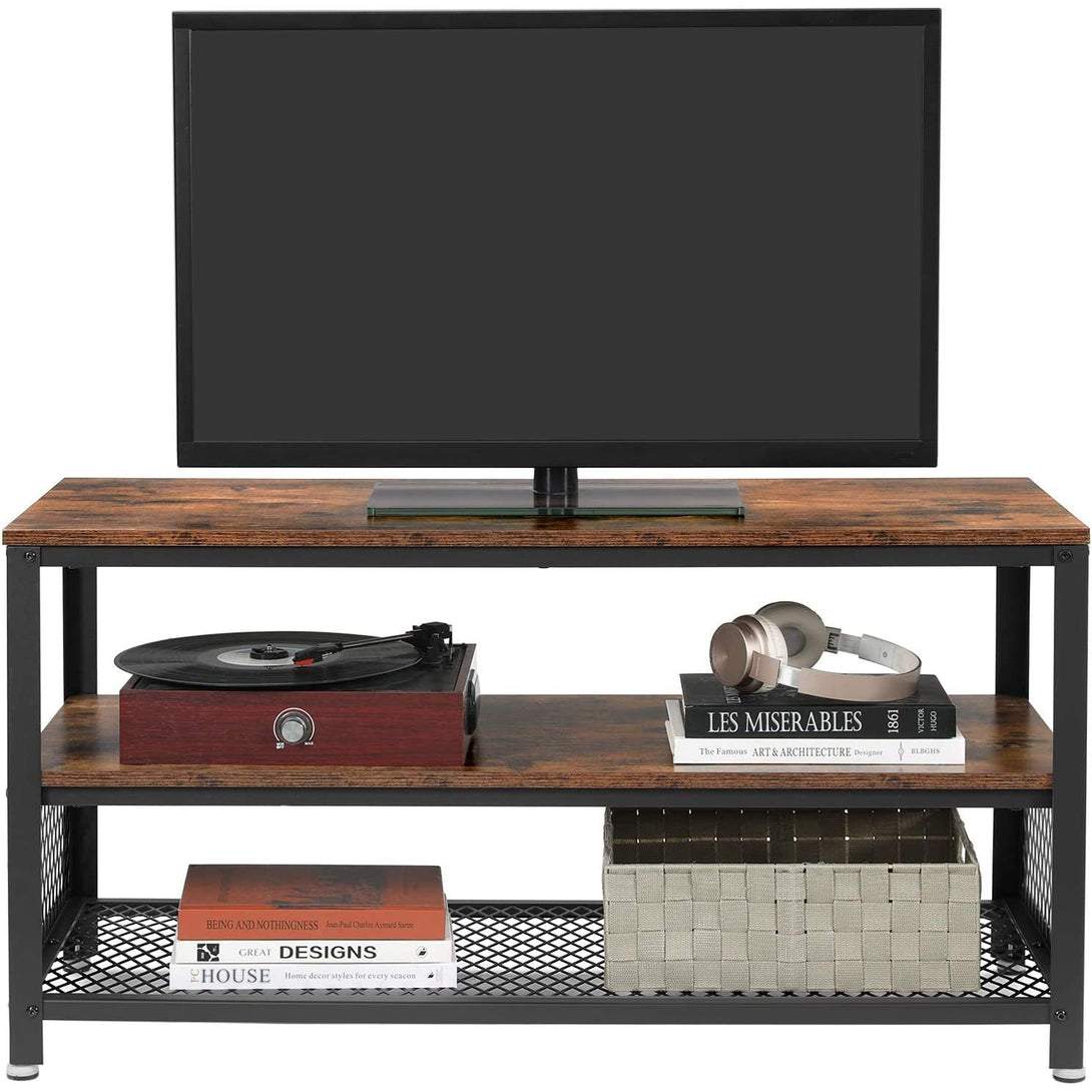 TV szekrény 100 x 40 x 52 cm sötétbarna-VASBÚTOR