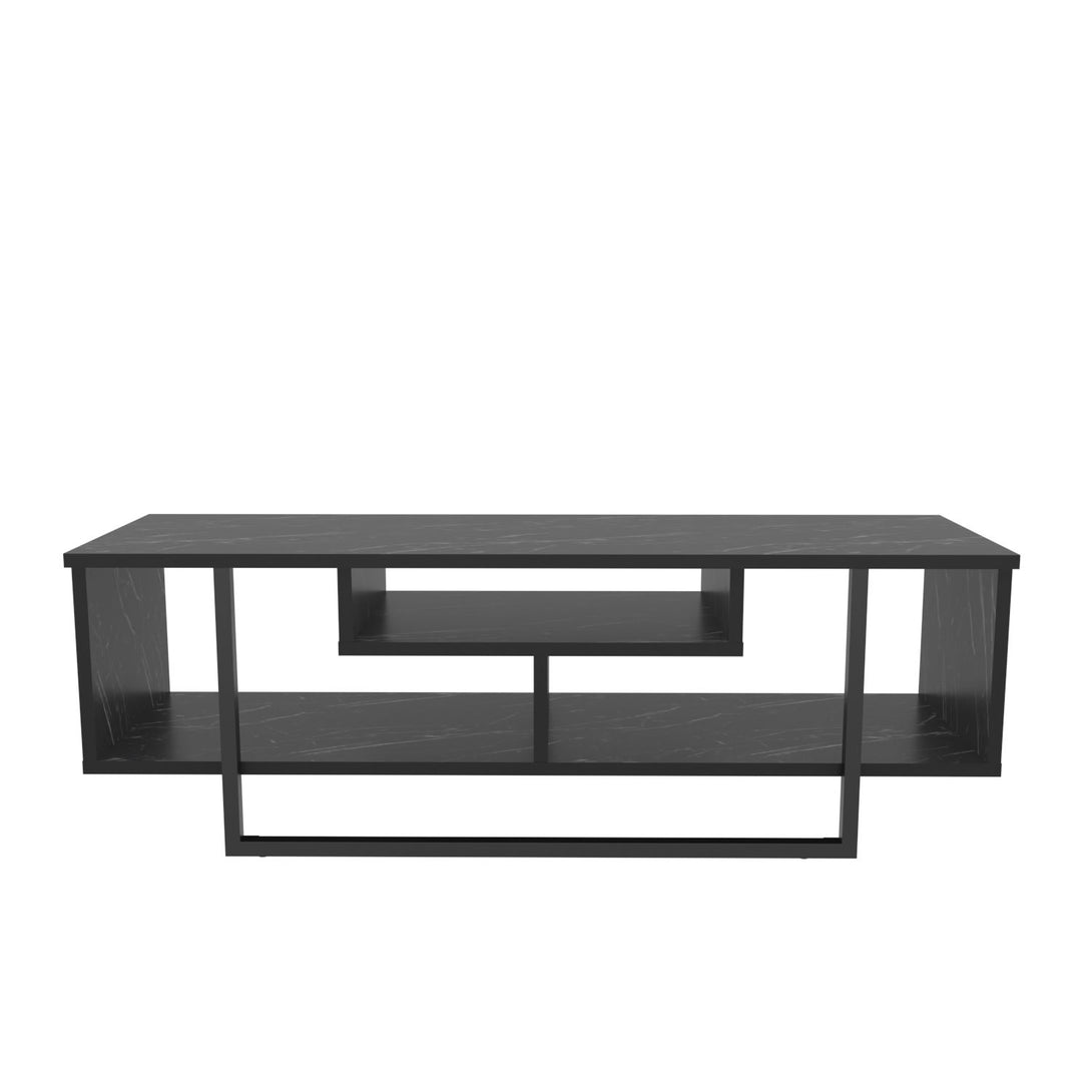 TV szekrény Asal 120 - Black-VASBÚTOR