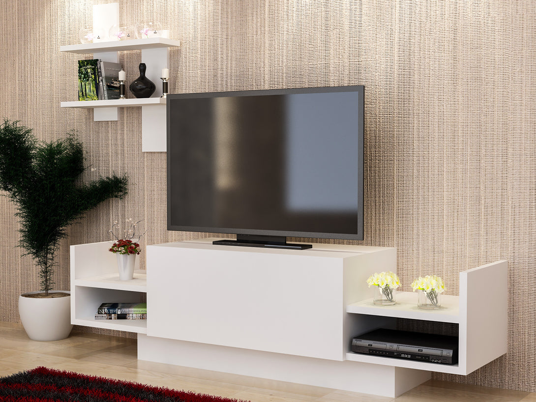 TV szekrény Bahar - White-VASBÚTOR