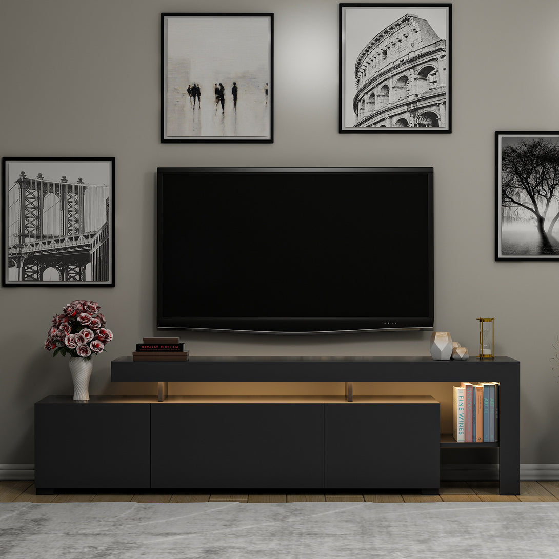 TV szekrény Beliz - Anthracite-VASBÚTOR