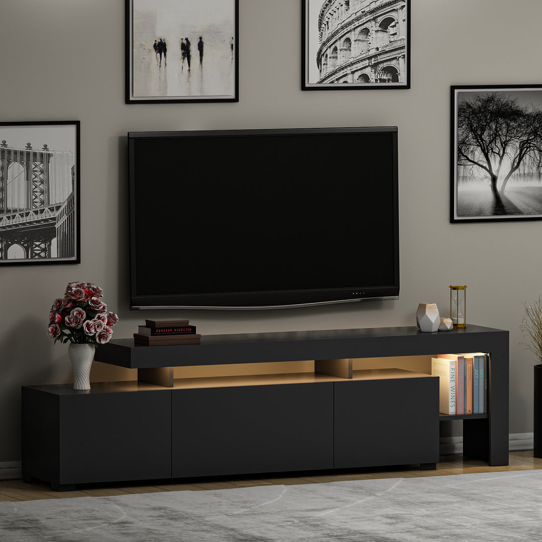 TV szekrény Beliz - Anthracite-VASBÚTOR