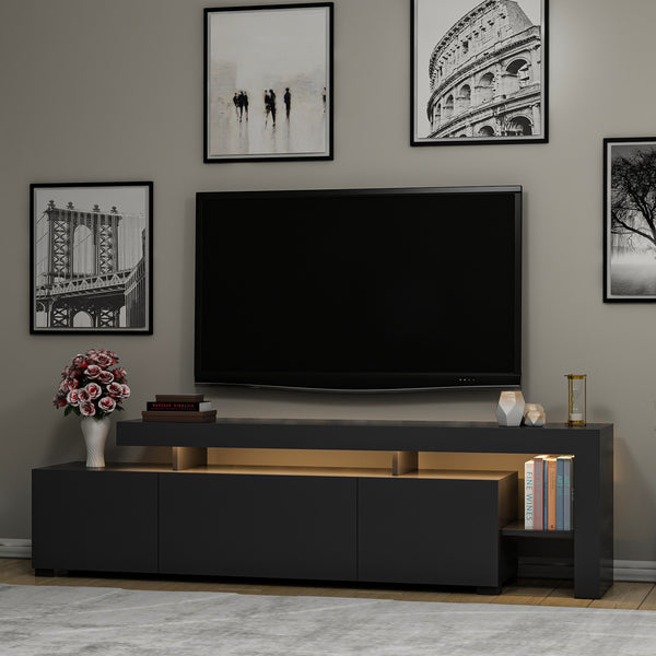 TV szekrény Beliz - Anthracite-VASBÚTOR