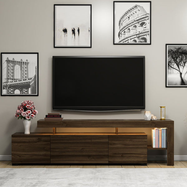 TV szekrény Beliz - Walnut-VASBÚTOR