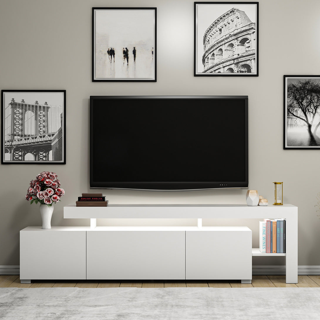 TV szekrény Beliz - White-VASBÚTOR