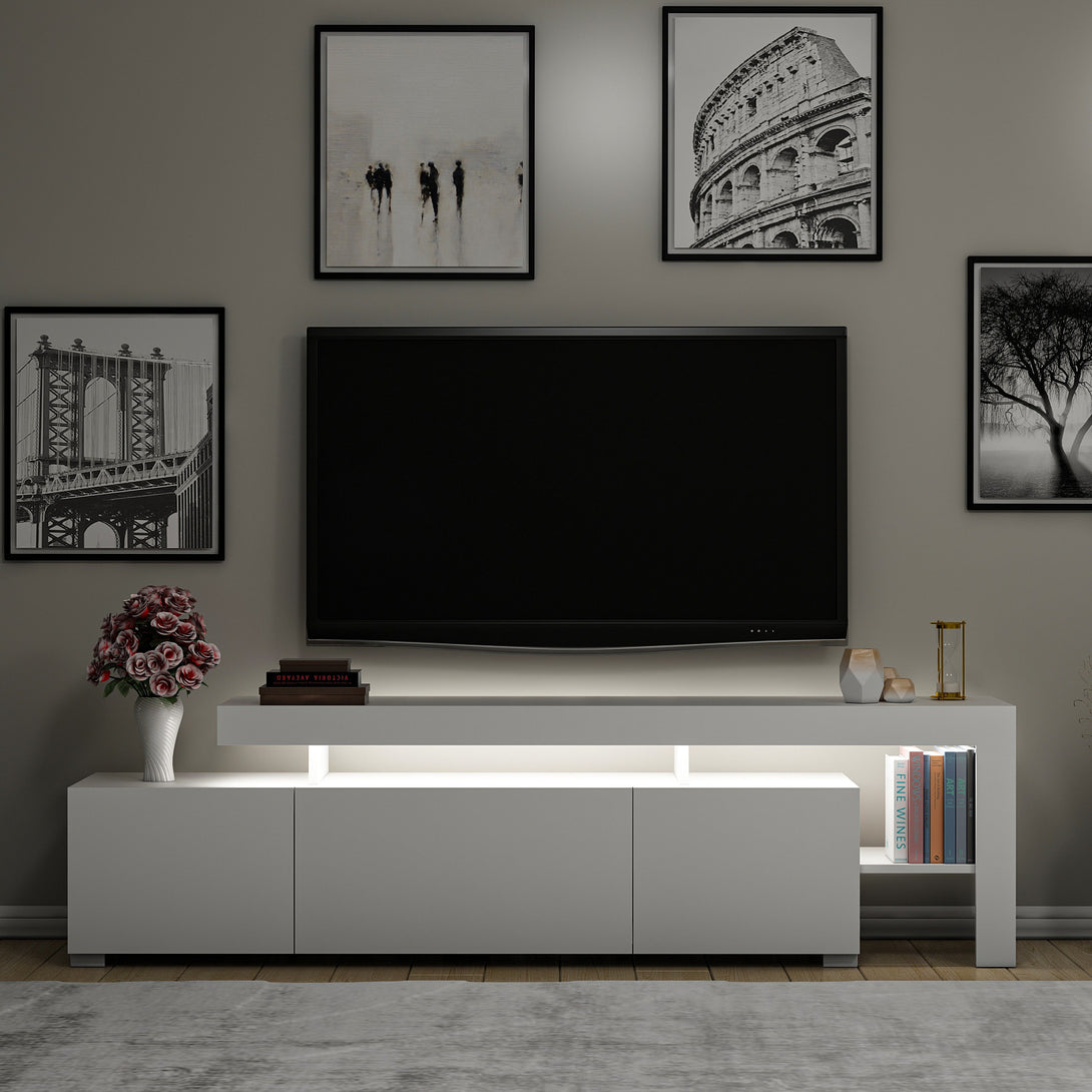 TV szekrény Beliz - White-VASBÚTOR