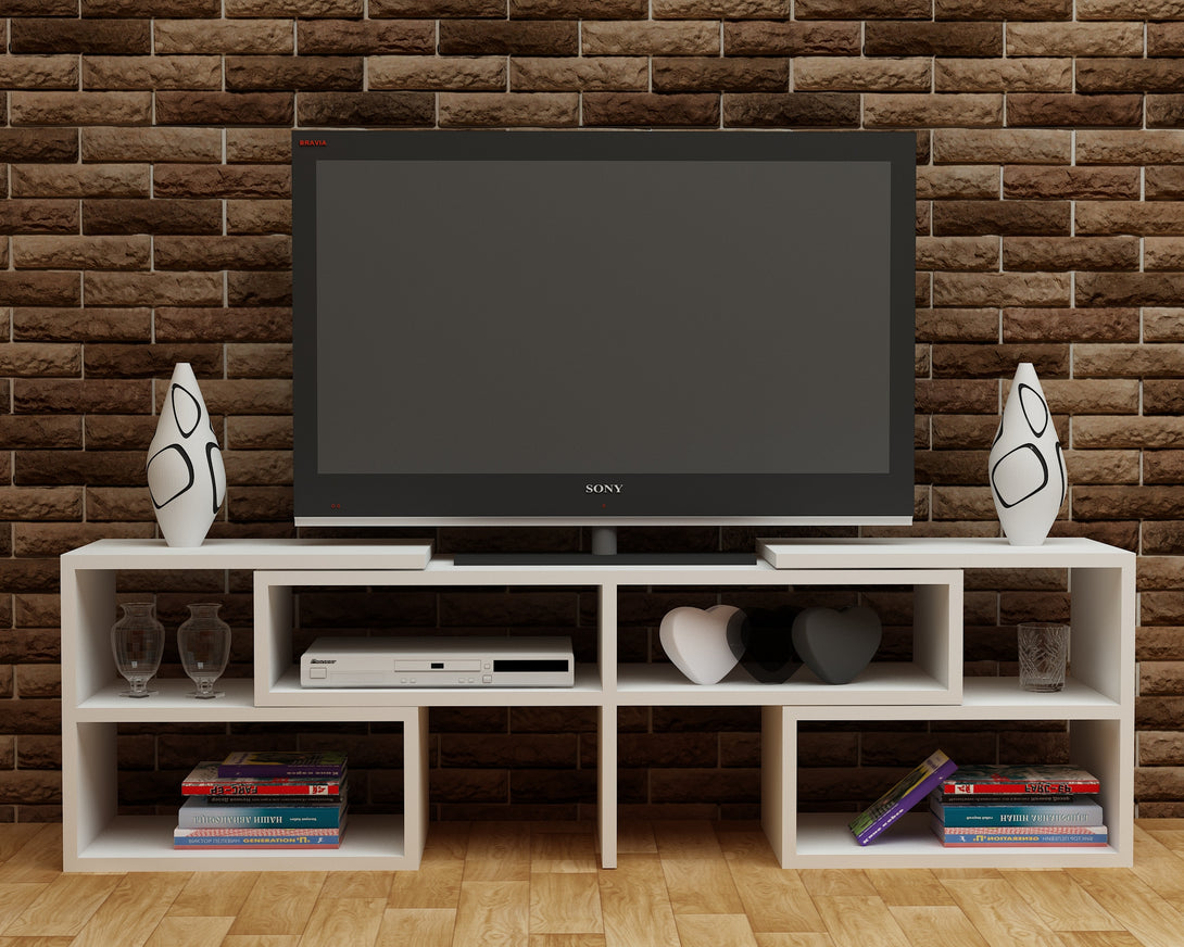 TV szekrény Care - White-VASBÚTOR