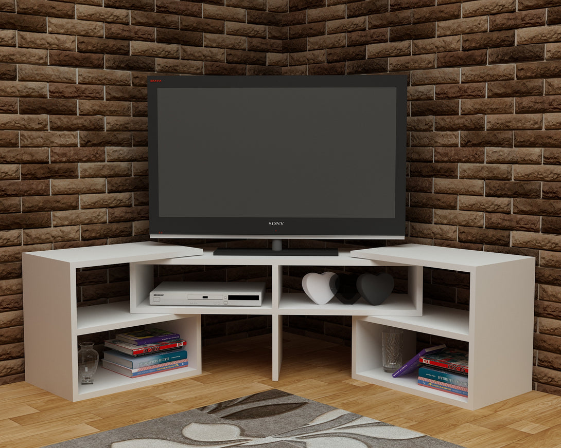 TV szekrény Care - White-VASBÚTOR