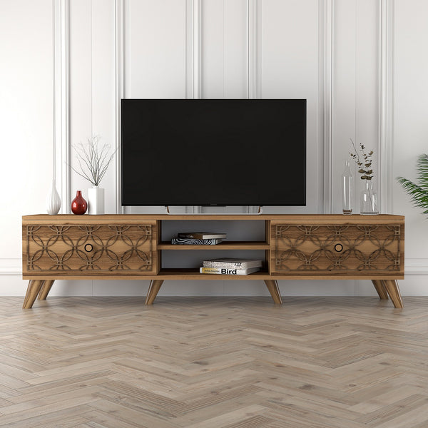 TV szekrény Class - Walnut-VASBÚTOR