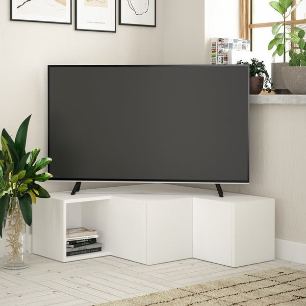 TV szekrény Compact - White-VASBÚTOR