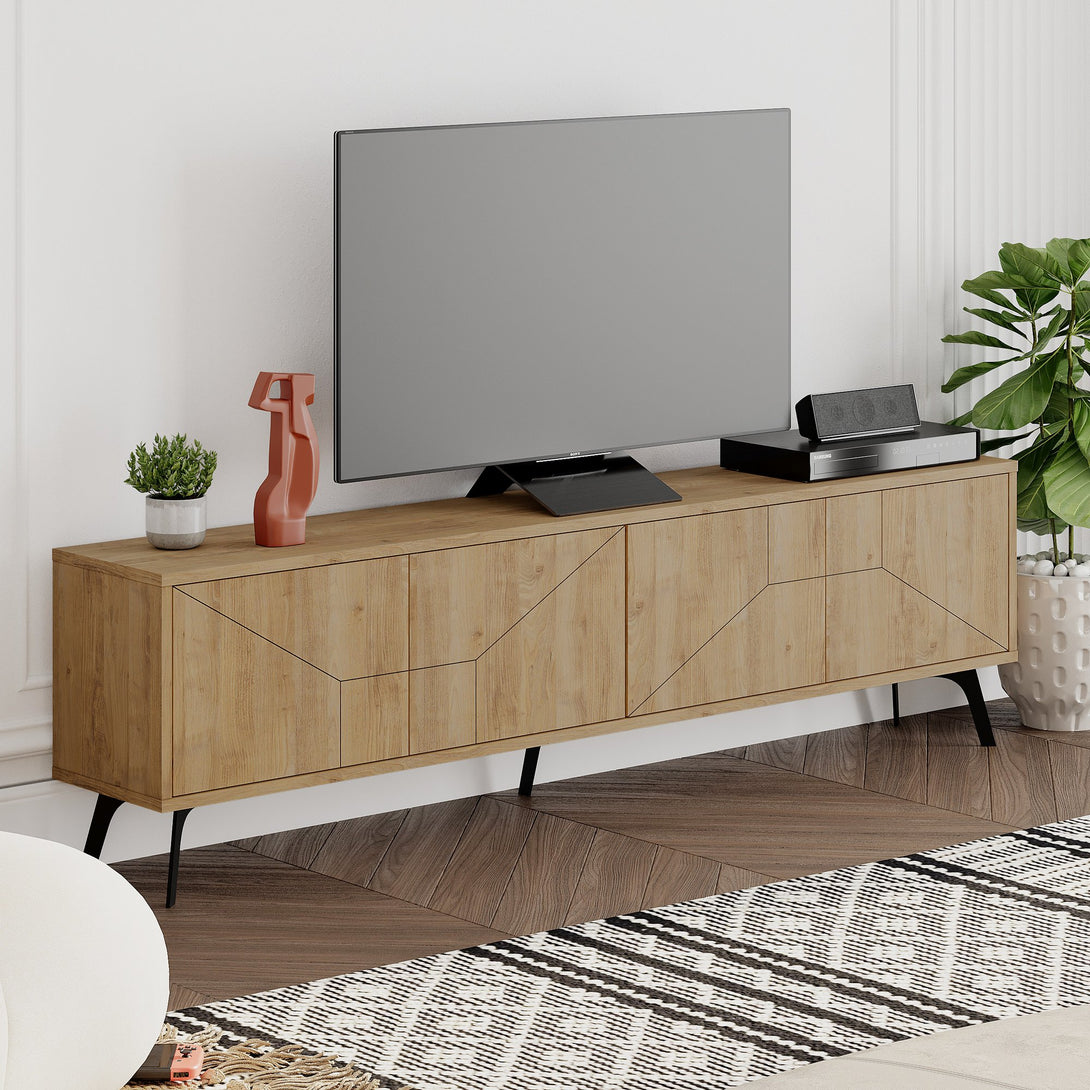 TV szekrény Dune - Oak-VASBÚTOR