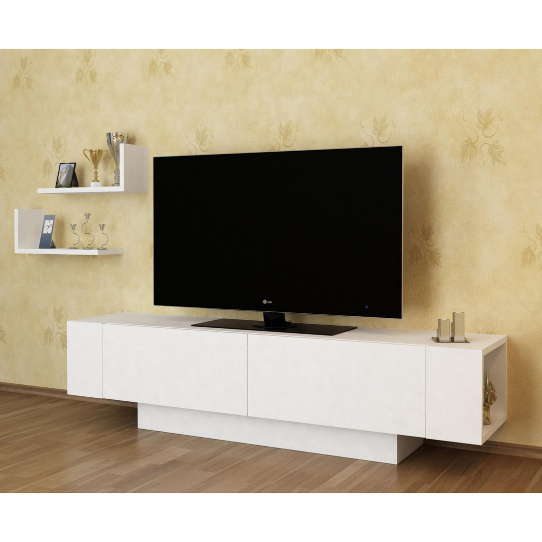TV szekrény Ekol - White-VASBÚTOR