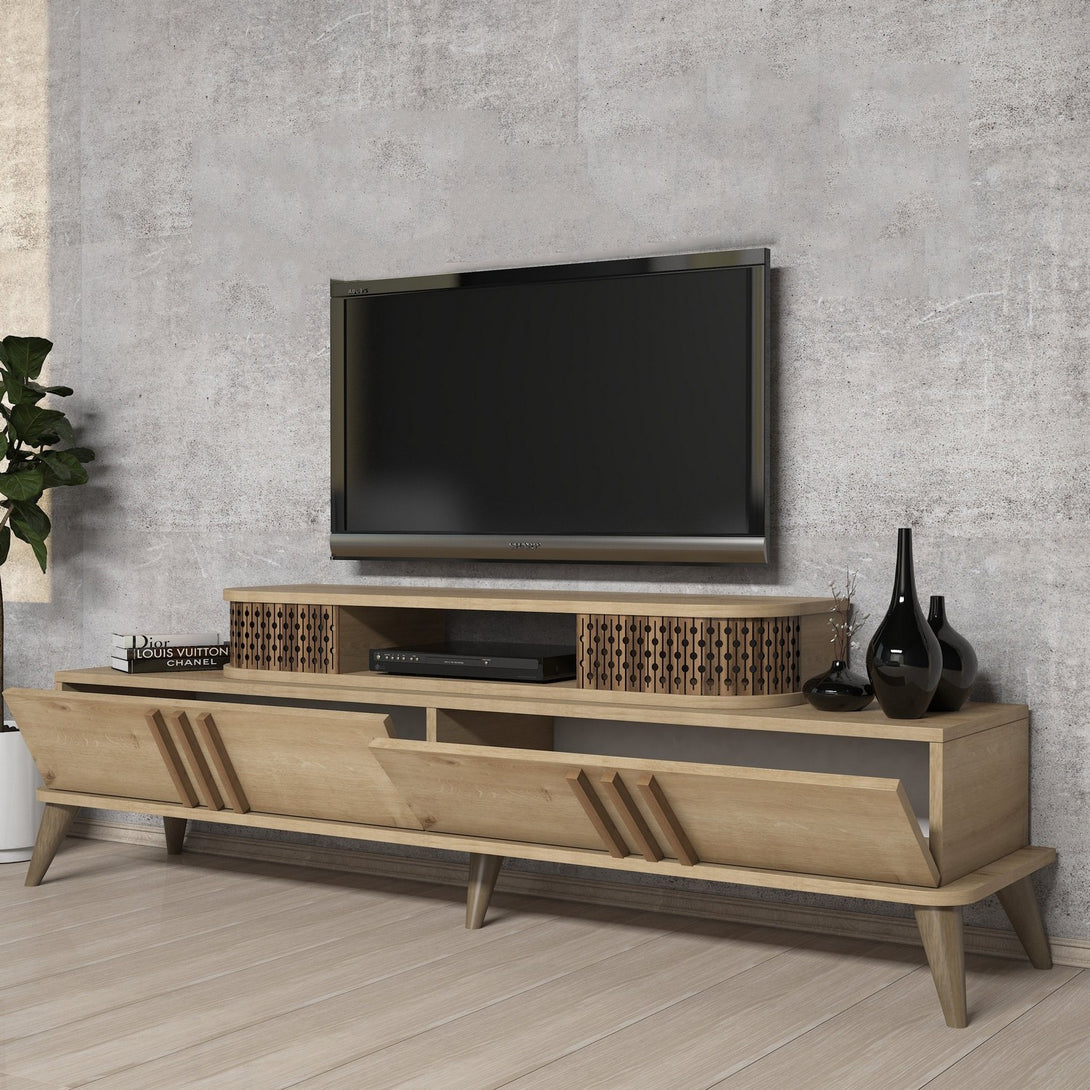 TV szekrény Eylul - Oak-VASBÚTOR