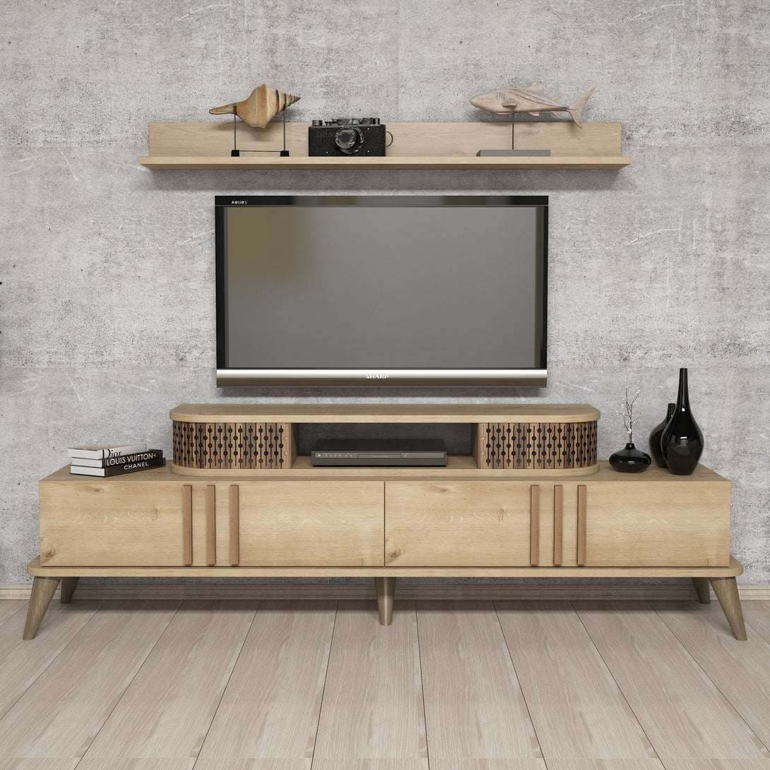 TV szekrény Eylül - Oak-VASBÚTOR