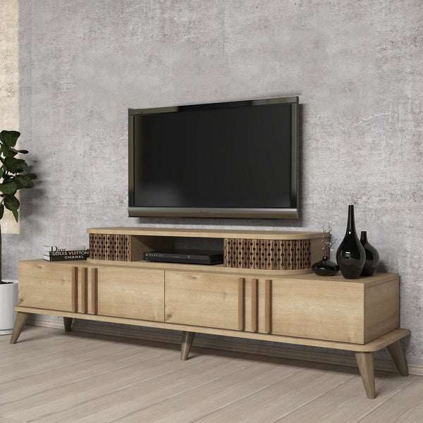TV szekrény Eylul - Oak-VASBÚTOR