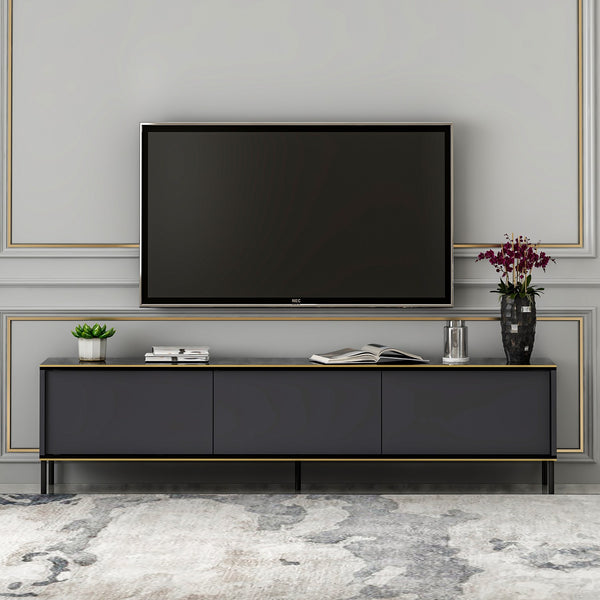 TV szekrény Imaj - Anthracite-VASBÚTOR
