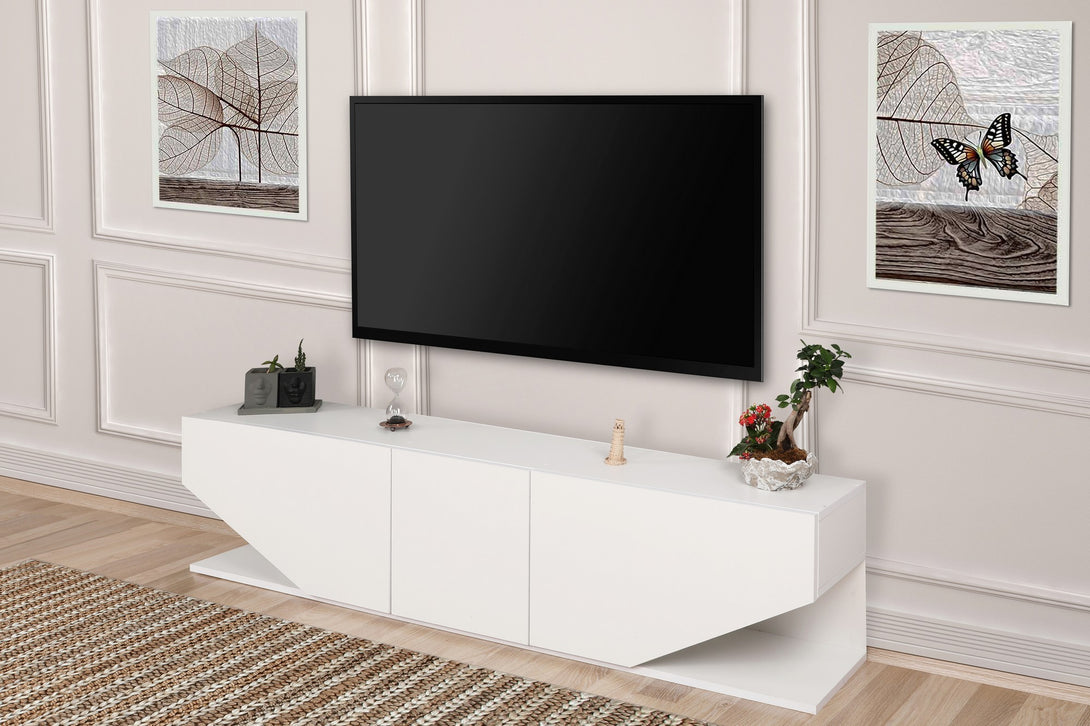TV szekrény Inci - White-VASBÚTOR