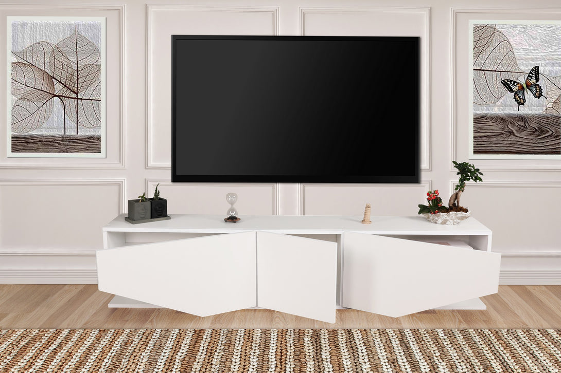 TV szekrény Inci - White-VASBÚTOR