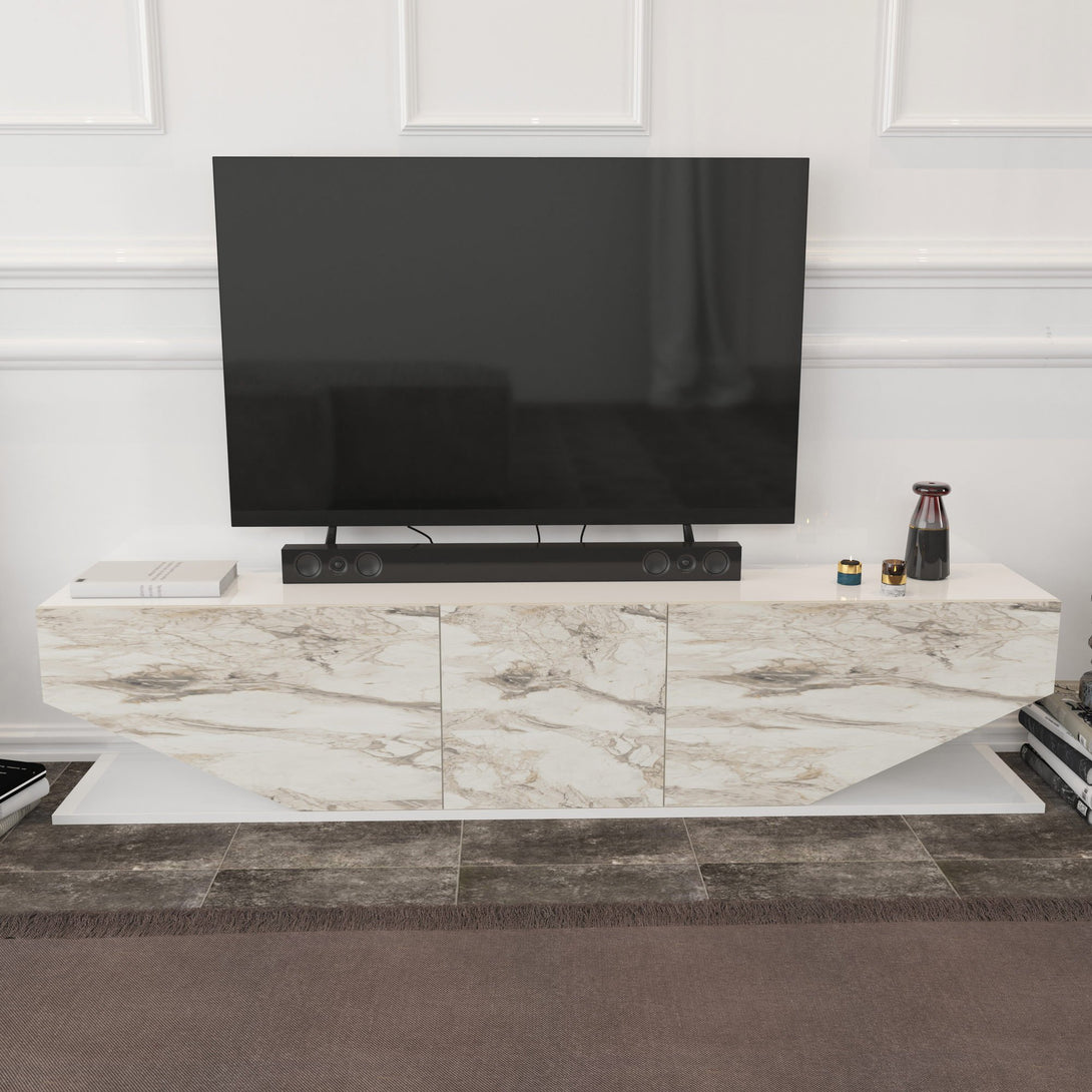 TV szekrény Inci - White-VASBÚTOR