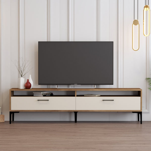 TV szekrény Istanbul 2 - Diós Krém-VASBÚTOR