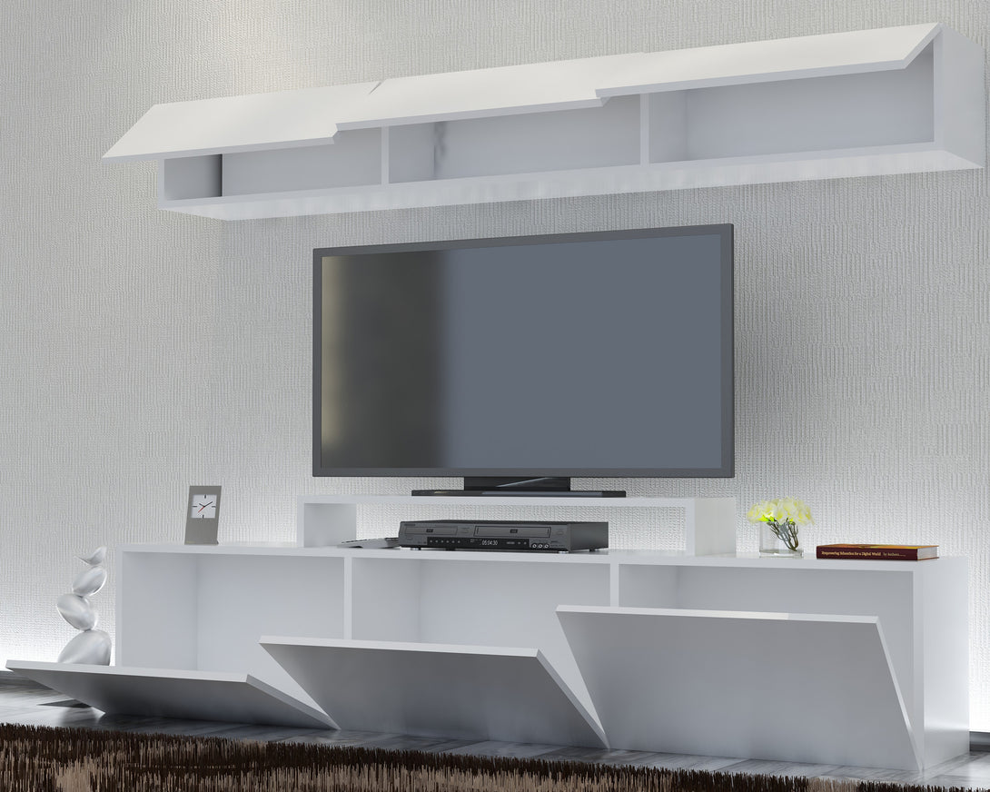 TV szekrény Line - White-VASBÚTOR