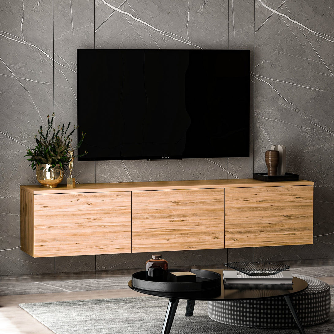 TV szekrény Neon - Atlantic Pine-VASBÚTOR