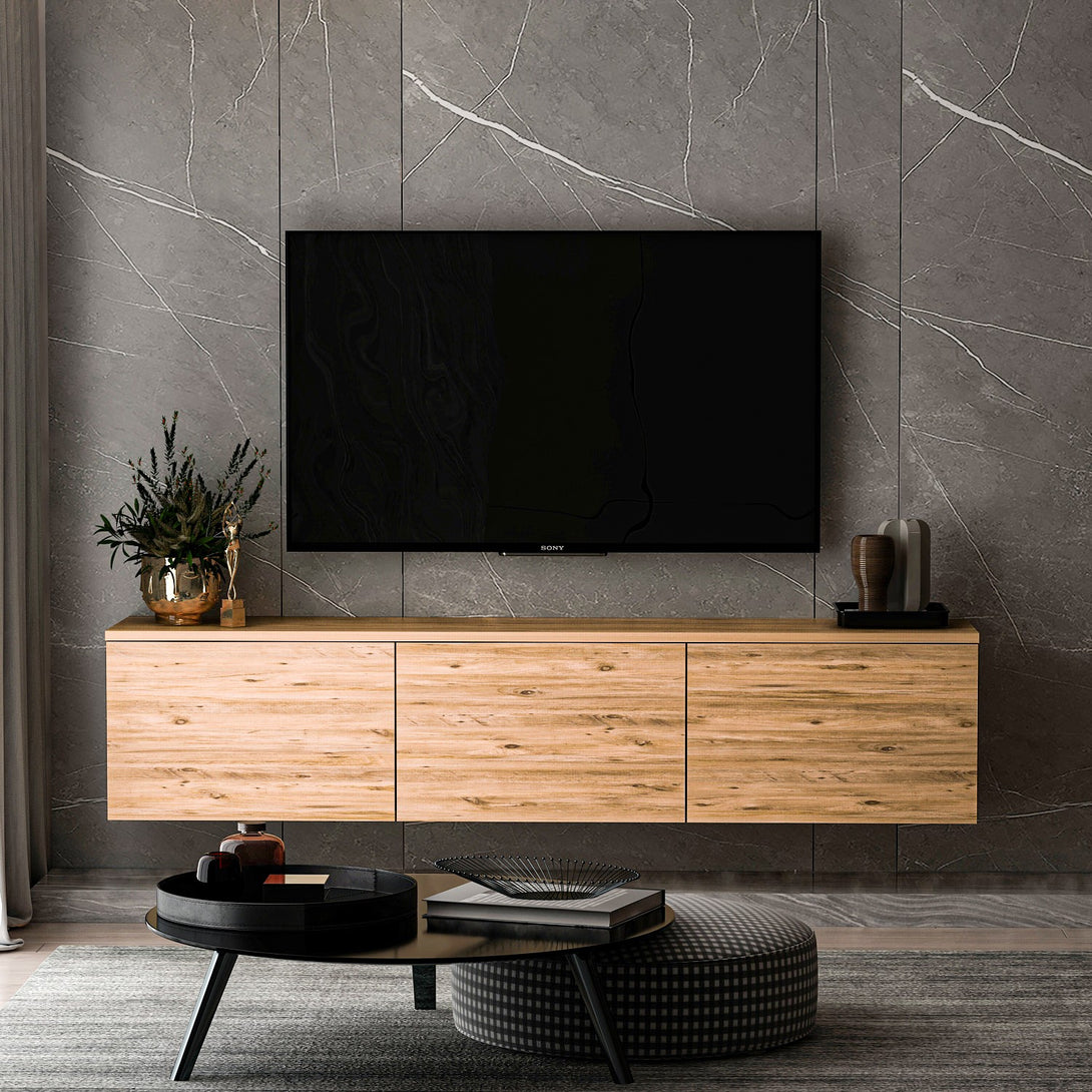 TV szekrény Neon - Atlantic Pine-VASBÚTOR