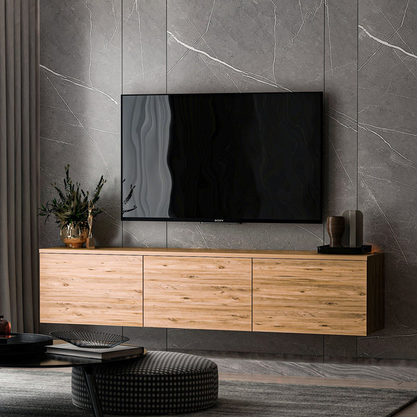 TV szekrény Neon - Atlantic Pine-VASBÚTOR
