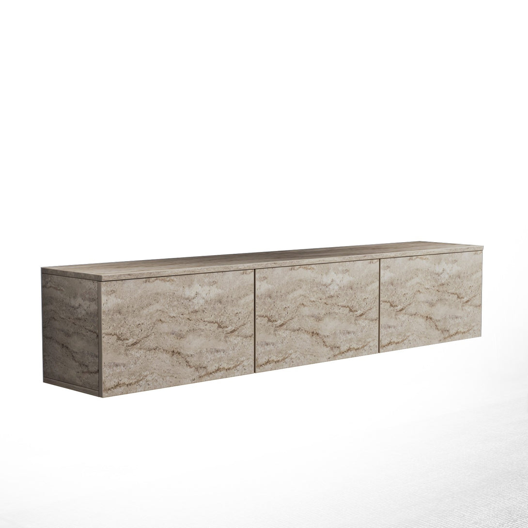 TV szekrény Neon Illuminated - Travertine-VASBÚTOR