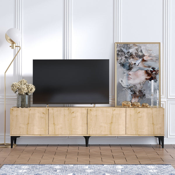 TV szekrény Nora - Sapphire Oak-VASBÚTOR