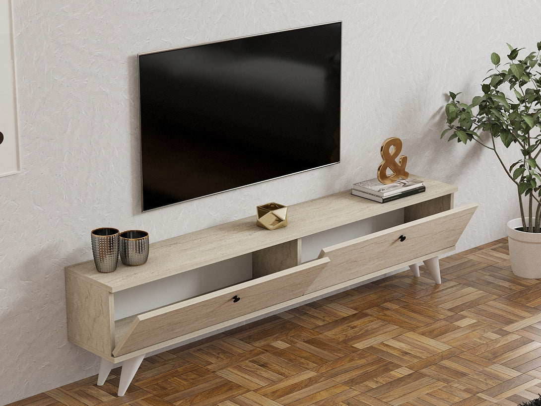 TV szekrény Paris - Travertine-VASBÚTOR