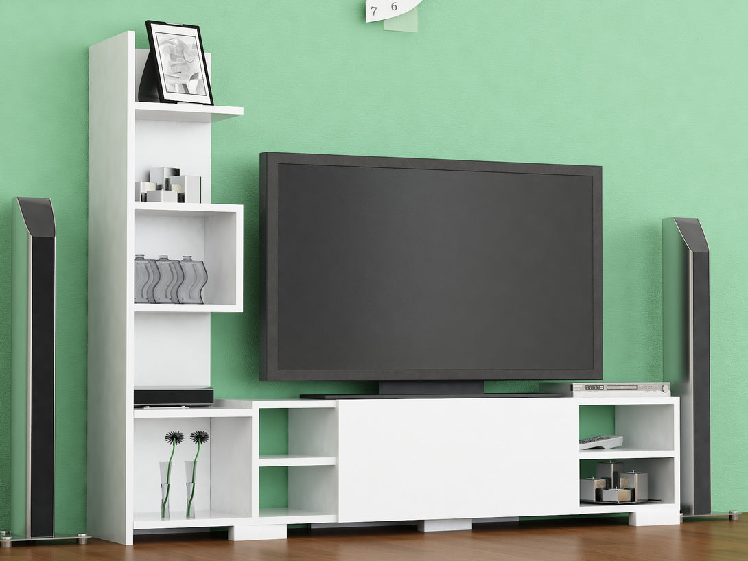 TV szekrény Pera - White-VASBÚTOR