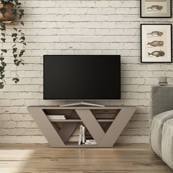 TV szekrény Pipralla - Light Mocha-VASBÚTOR