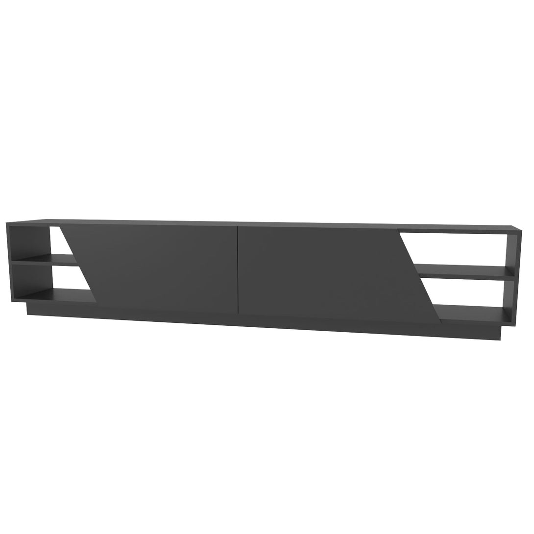 TV szekrény Rhodes - Anthracite-VASBÚTOR