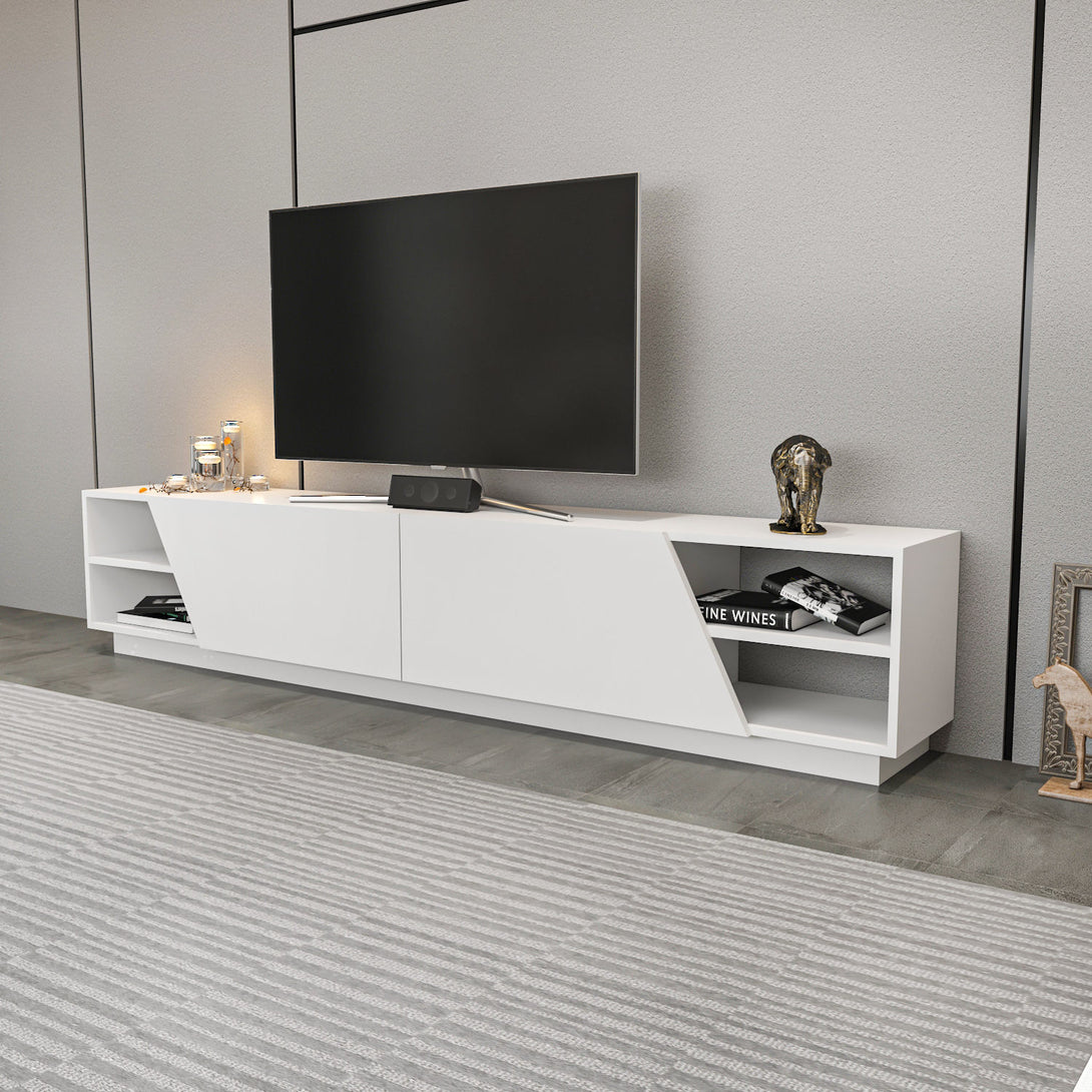 TV szekrény Rhodes - White-VASBÚTOR
