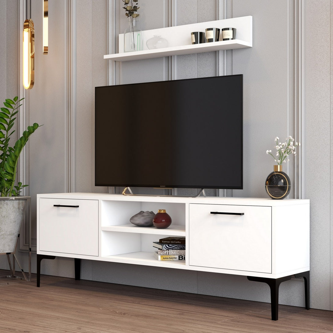 TV szekrény Riga - White-VASBÚTOR