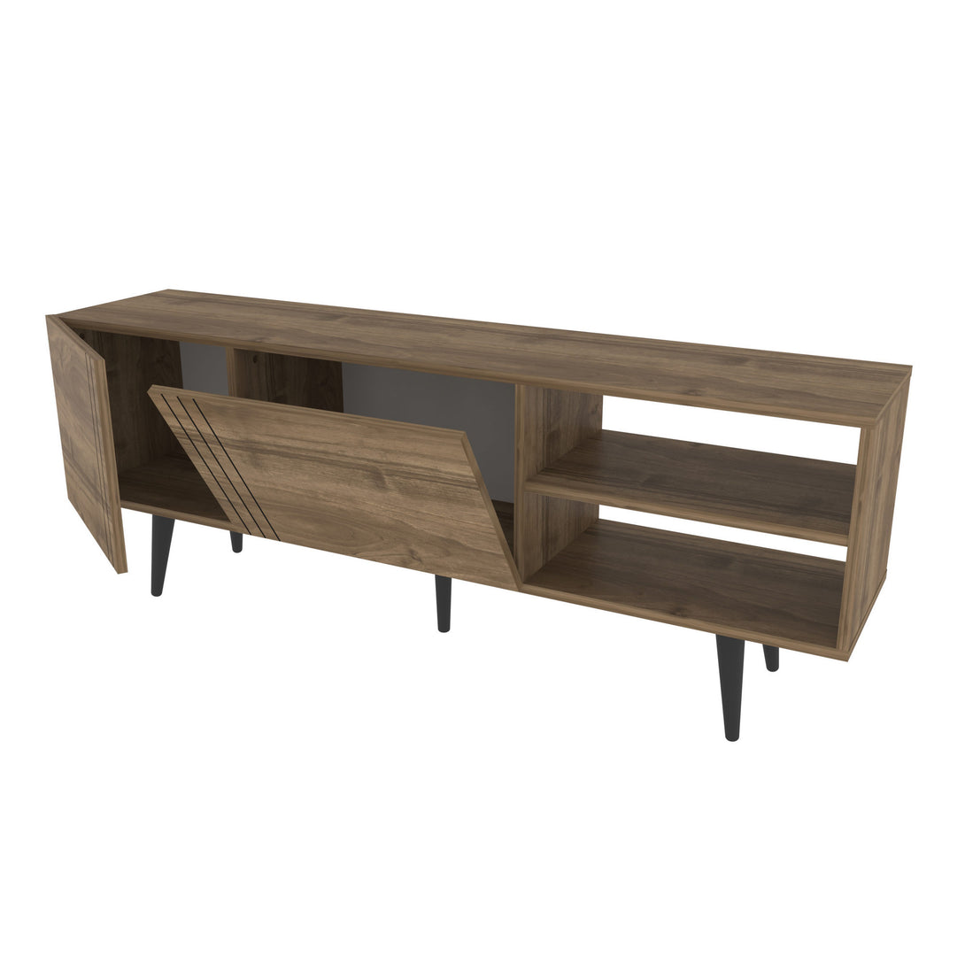 TV szekrény Ronas - Walnut-VASBÚTOR