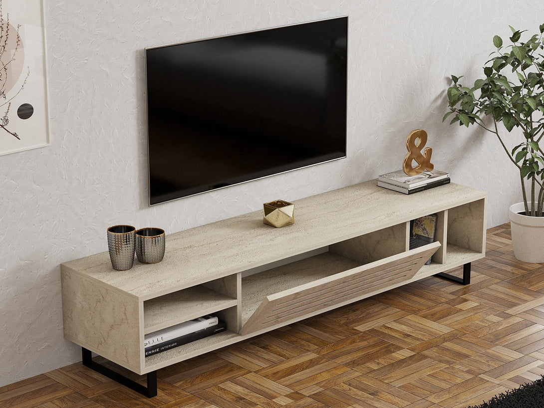 TV szekrény Safir - Travertine-VASBÚTOR