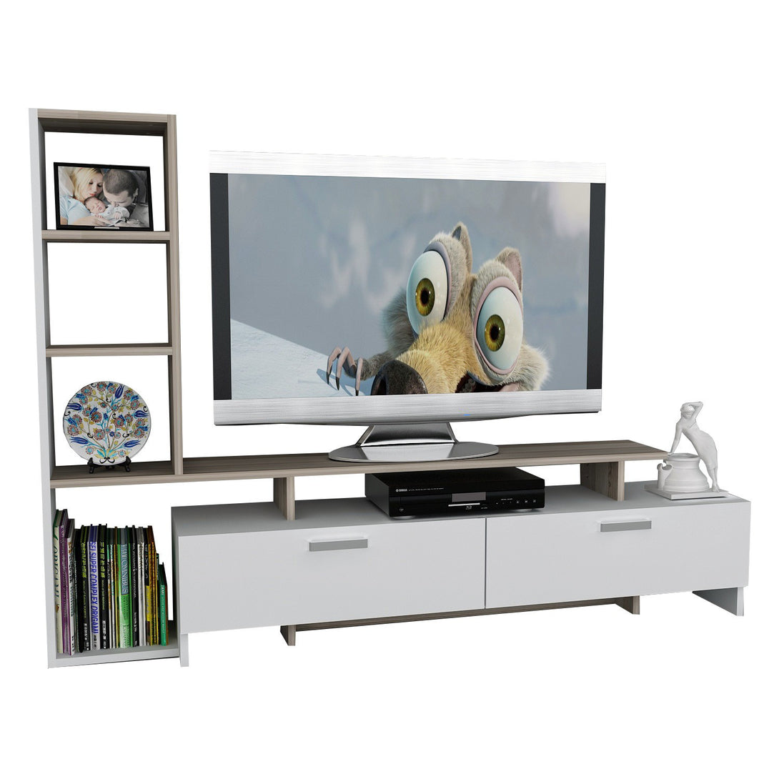TV szekrény Şimal - White, Cordoba-VASBÚTOR