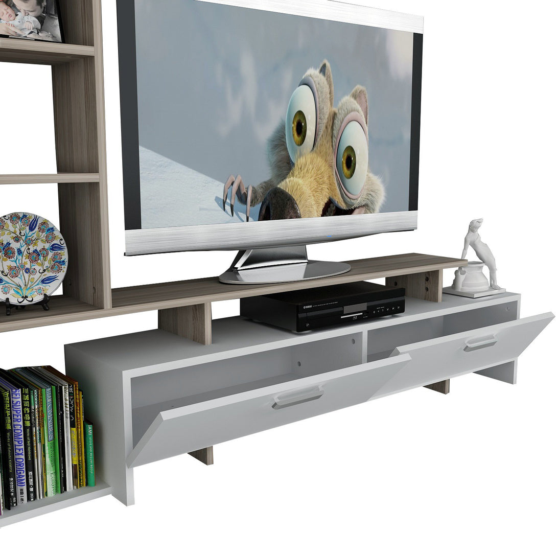 TV szekrény Şimal - White, Cordoba-VASBÚTOR