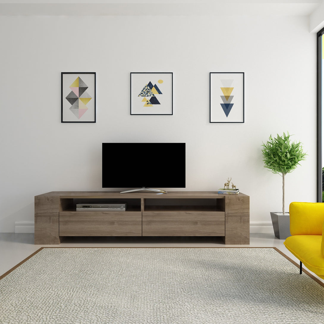 TV szekrény Sosruko - Walnut-VASBÚTOR