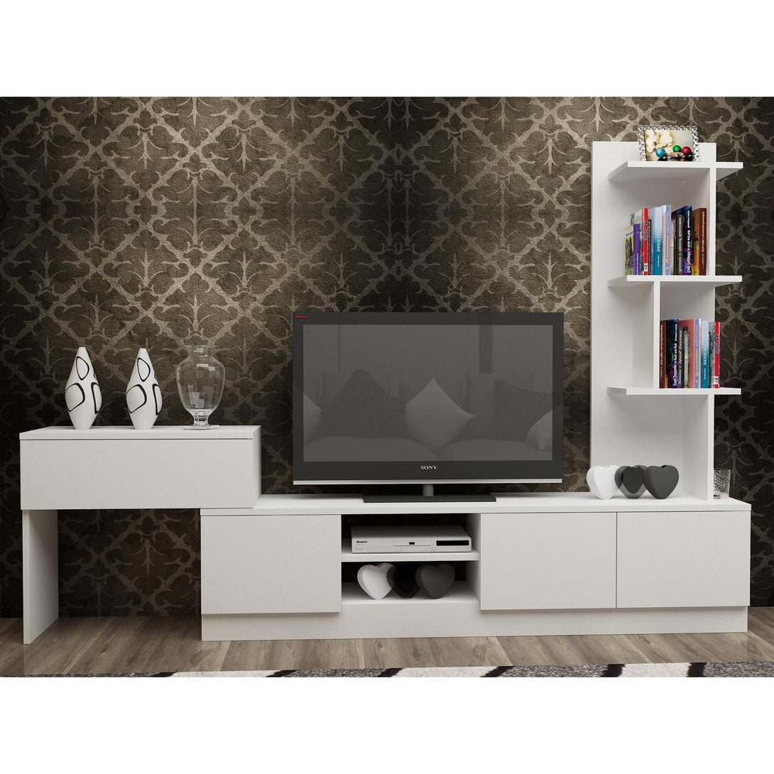 TV szekrény Team - White-VASBÚTOR
