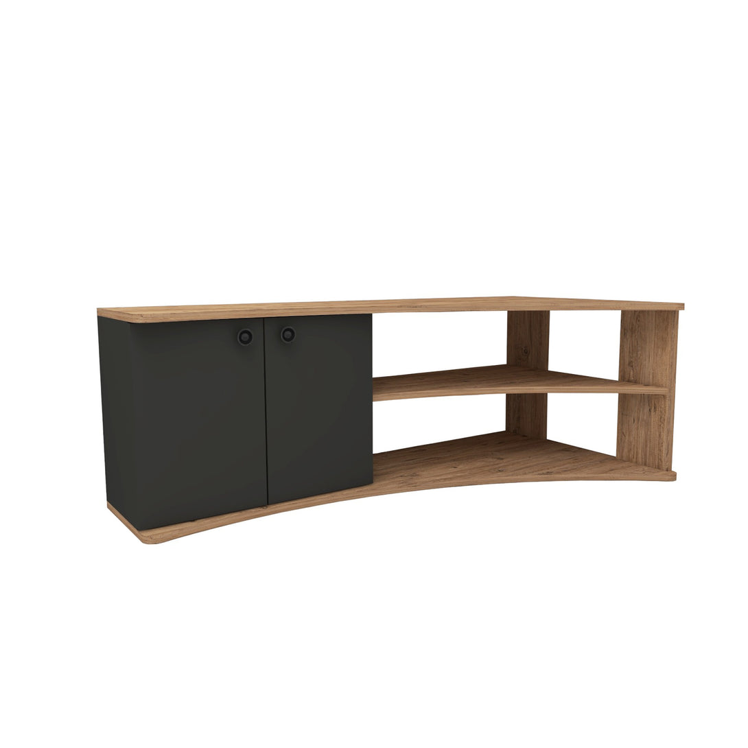 TV szekrény Termera - Atlantic Pine, Anthracite-VASBÚTOR