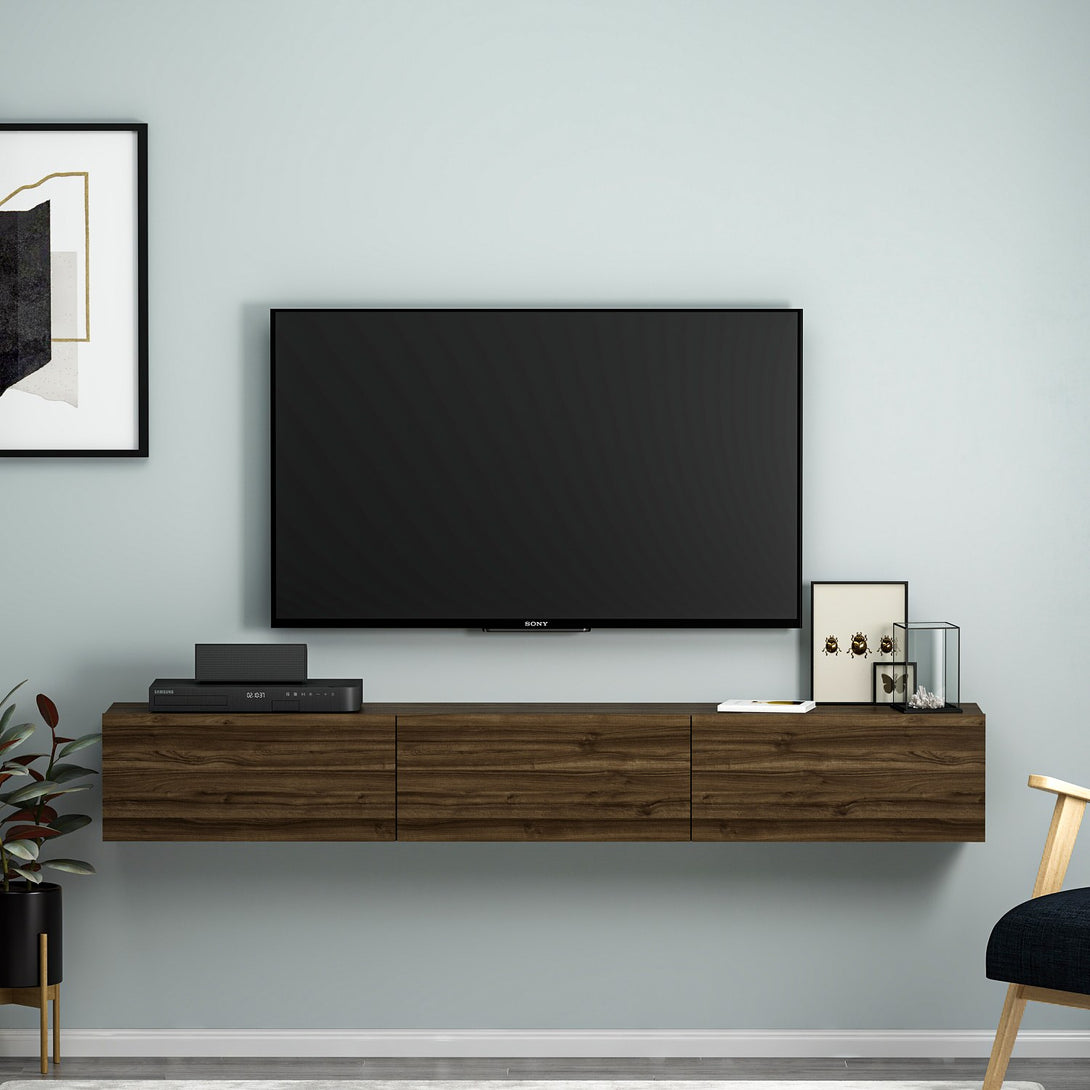 TV szekrény Terra - Walnut-VASBÚTOR