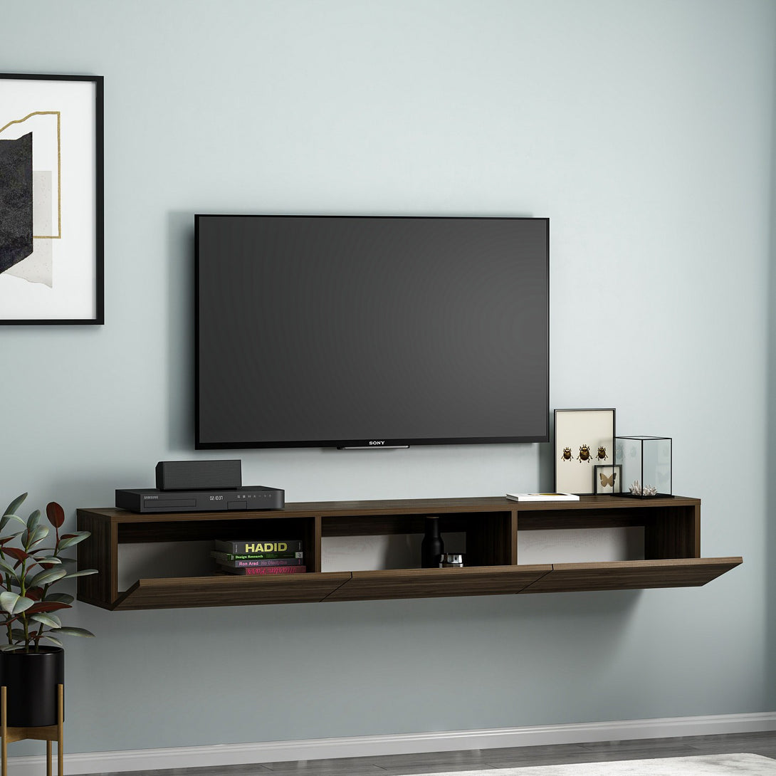 TV szekrény Terra - Walnut-VASBÚTOR