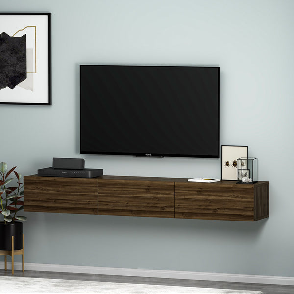 TV szekrény Terra - Walnut-VASBÚTOR