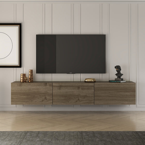 TV szekrény West - Walnut-VASBÚTOR