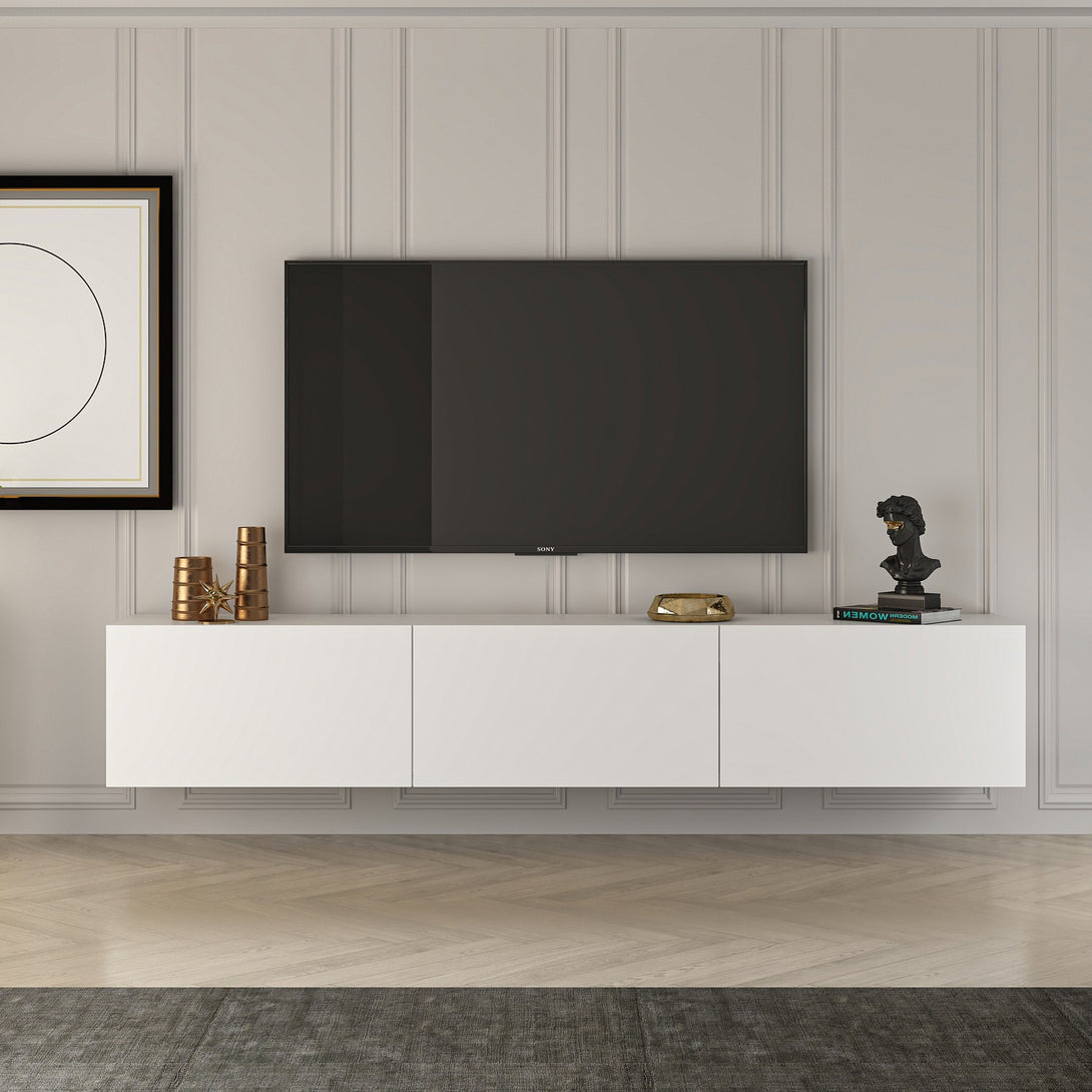 TV szekrény West - White-VASBÚTOR