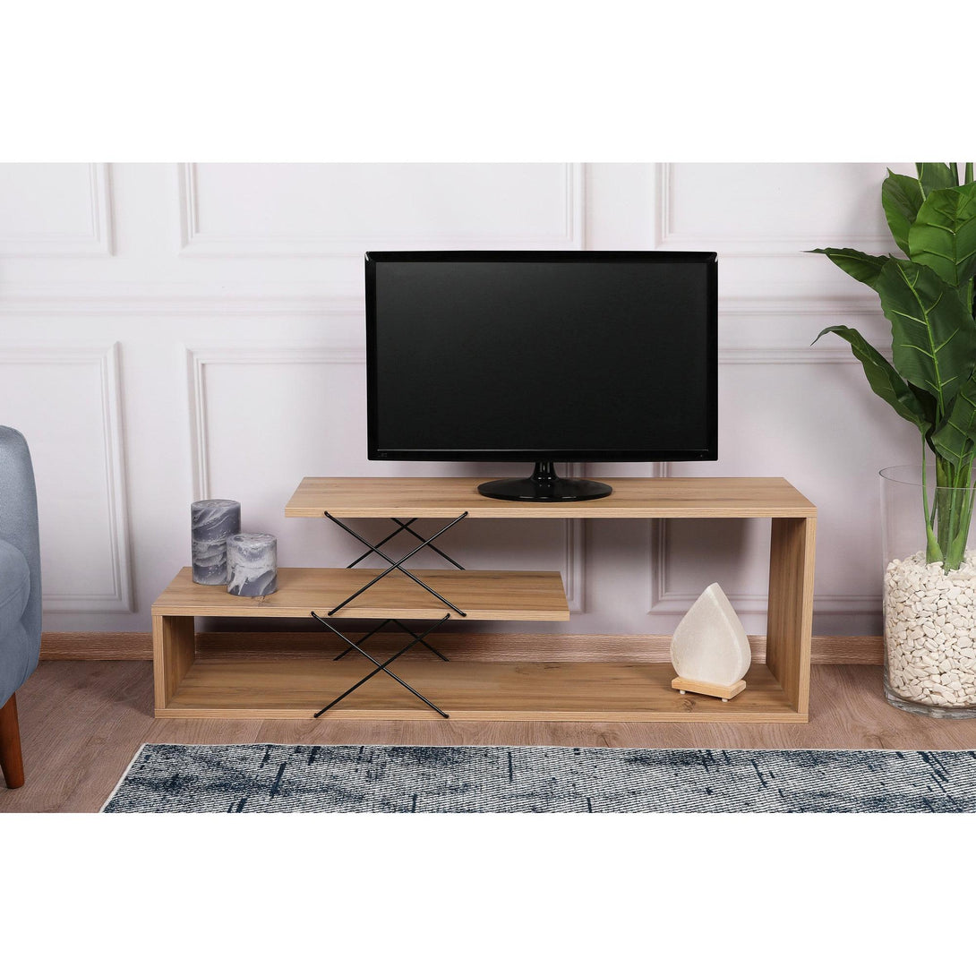 TV szekrény Zigzag - Oak-VASBÚTOR