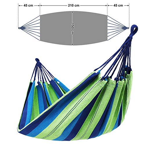 Többszemélyes függőágy; 210 x 150 cm; maximális terhelhetőség 300 kg-VASBÚTOR
